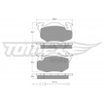 TOMEX Brakes Bremsbelagsatz, Scheibenbremse